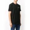 T-shirt à manches courtes avec logo imprimé, noir