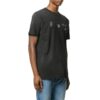 T-shirt à manches courtes avec logo imprimé, noir
