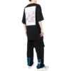 T-shirt à manches courtes avec logo imprimé « Noir »