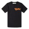 T-shirt à manches courtes avec logo imprimé, version standard, noir