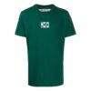 T-shirt à manches courtes avec logo imprimé, vert