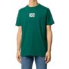 T-shirt à manches courtes avec logo imprimé, vert