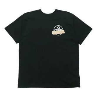 T-shirt à manches courtes avec Tape Arrow « Noir »