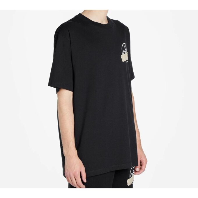 T-shirt à manches courtes avec Tape Arrow « Noir »