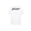 T-shirt à manches courtes blanc avec imprimé Mona Lisa