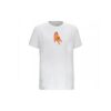 T-shirt à manches courtes blanc avec imprimé Pascal