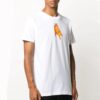 T-shirt à manches courtes blanc avec imprimé Pascal