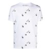 T-shirt à manches courtes blanc avec logo SS21