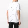 T-shirt à manches courtes blanc avec logo SS21