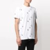 T-shirt à manches courtes blanc avec logo SS21