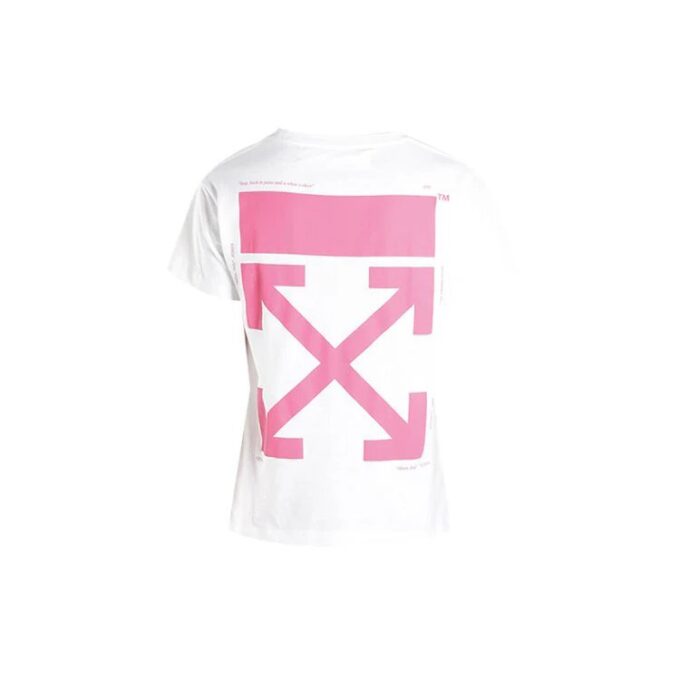 T-shirt à manches courtes blanc c/o Virgil Abloh pour homme avec lunettes Bart