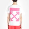T-shirt à manches courtes blanc c/o Virgil Abloh pour homme avec lunettes Bart