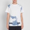 T-shirt à manches courtes blanc Splash Ink Shorts