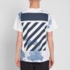 T-shirt à manches courtes blanc Splash Ink Shorts