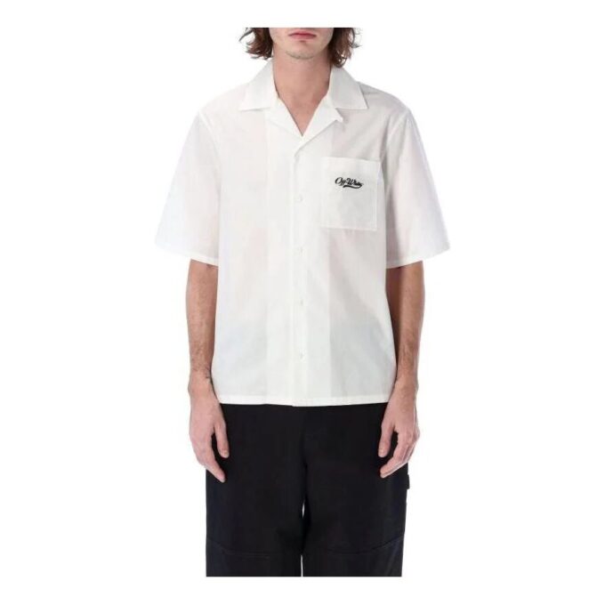 T-shirt à manches courtes brodé du logo SS23 pour Shorts