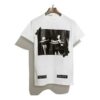 T-shirt à manches courtes C O VIRGIL ABLO OW Painting « Noir Blanc »
