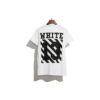 T-shirt à manches courtes C O VIRGIL ABLO OW Painting « Noir Blanc »