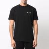 T-shirt à manches courtes Caravaggio Arrow unie noir pour homme Off-White