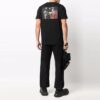 T-shirt à manches courtes Caravaggio Arrow unie noir pour homme Off-White