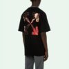 T-shirt à manches courtes Caravaggio « Noir/Rouge »