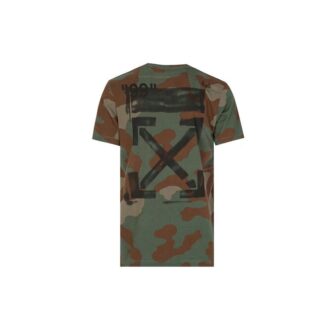 T-shirt à manches courtes en coton camouflage SS19 Shorts