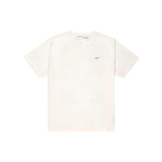 T-shirt à manches courtes en coton Painting Arrow Blanc Shorts