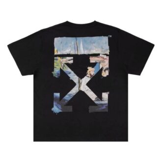T-shirt à manches courtes en coton Painting Arrows Shorts