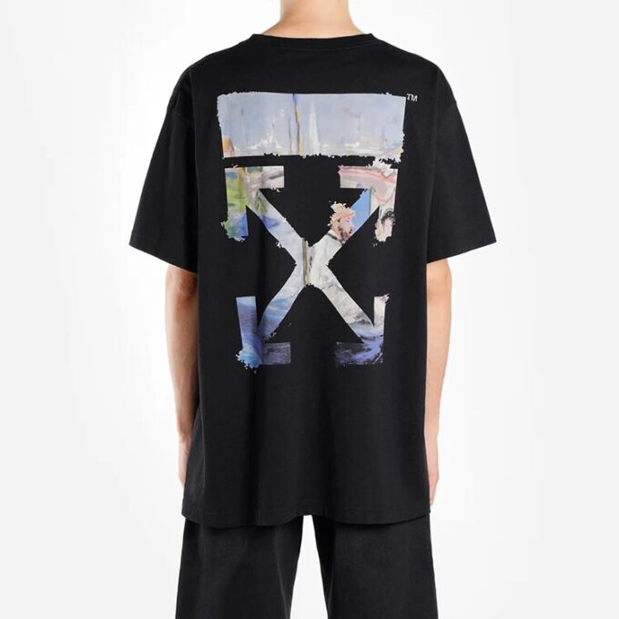 T-shirt à manches courtes en coton Painting Arrows Shorts