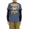 T-shirt à manches courtes en coton pour homme avec logo, coupe classique
