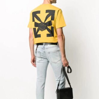 T-shirt à manches courtes et col rond avec logo pour homme FW20 Arrows