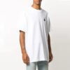 T-shirt à manches courtes FW20 avec flèche et squelette humain pour homme, blanc