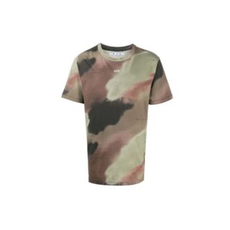 T-shirt à manches courtes imprimé camouflage Shorts