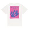 T-shirt à manches courtes imprimé oversize FW19 pour homme, blanc