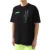 T-shirt à manches courtes imprimé SS21 Noir