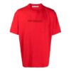 T-shirt à manches courtes imprimé SS21 Rouge