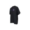 T-shirt à manches courtes Liquid Over des années 90 « Noir/Bleu »