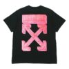 T-shirt à manches courtes Marker « Noir/Rouge »