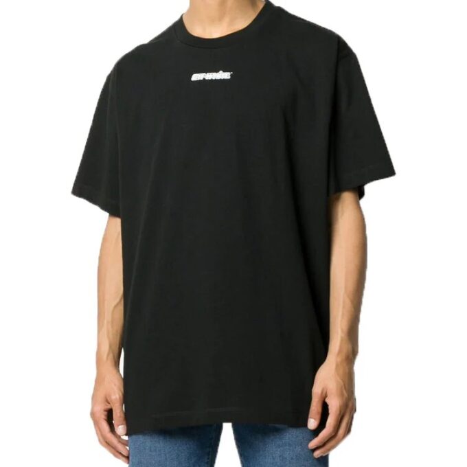 T-shirt à manches courtes Marker « Noir/Rouge »