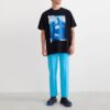 T-shirt à manches courtes Monalisa « Noir »