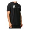 T-shirt à manches courtes noir avec motif imprimé « The Kiss »