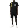 T-shirt à manches courtes noir imprimé Arrows Off-White pour homme SS22
