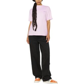 T-shirt à manches courtes Off-White avec imprimé Diag « Rose clair »