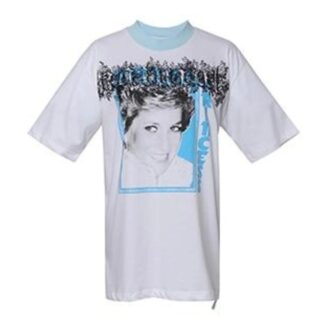 T-shirt à manches courtes Off-White avec imprimé Diana Princess Shorts