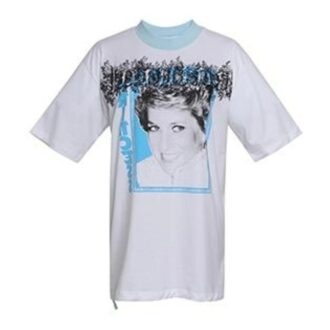 T-shirt à manches courtes Off-White avec imprimé Diana Princess Shorts