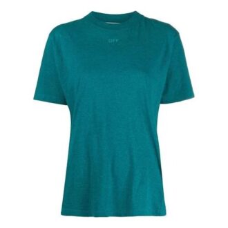 T-shirt à manches courtes Off-White Back Arrow bleu