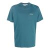 T-shirt à manches courtes Off-White pour homme, collection printemps-été 2022, couleur unie avec logo flèche imprimé, version bleue