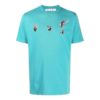 T-shirt à manches courtes Off-White x MLB Miami Marlins « Lake Blue »