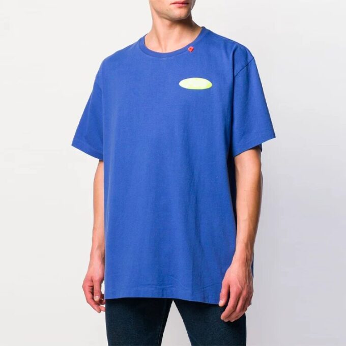 T-shirt à manches courtes oversize Arrows SS19 « Bleu néon vert »