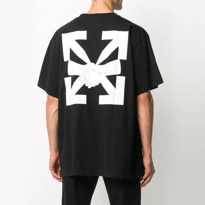 T-shirt à manches courtes oversize avec imprimé Arrows
