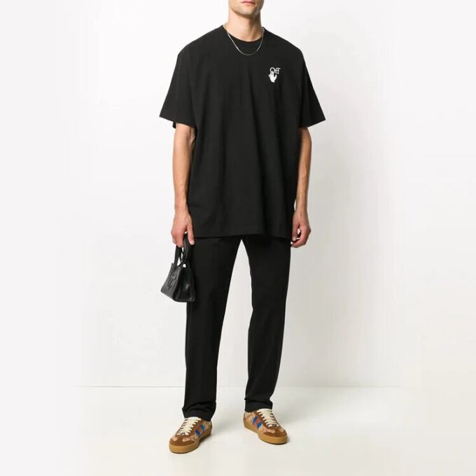 T-shirt à manches courtes oversize avec imprimé Arrows